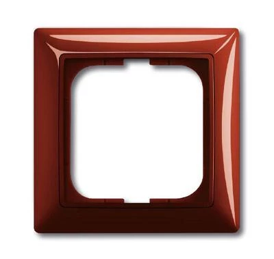  артикул 2CKA001725A1516 название Рамка 1-ая (одинарная), цвет Foyer (красный), Basic 55, ABB