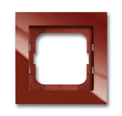  артикул 1754-0-4476 название Рамка 1-ая (одинарная), цвет Foyer (красный), Axcent, ABB