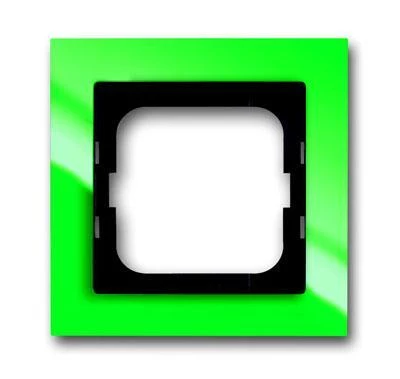  артикул 2CKA001754A4337 название Рамка 1-ая (одинарная), цвет Зеленый, Axcent, ABB