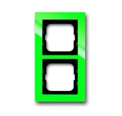  артикул 2CKA001754A4338 название Рамка 2-ая (двойная), цвет Зеленый, Axcent, ABB