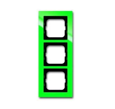  артикул 2CKA001754A4339 название Рамка 3-ая (тройная), цвет Зеленый, Axcent, ABB