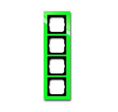  артикул 2CKA001754A4350 название Рамка 4-ая (четверная), цвет Зеленый, Axcent, ABB
