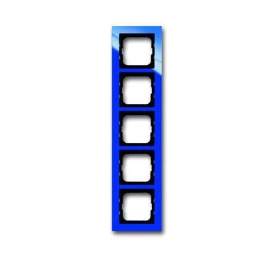  артикул 2CKA001754A4355 название Рамка 5-ая (пятерная), цвет Синий, Axcent, ABB