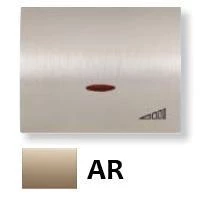  артикул 8460.1 AR название ABB NIE Olas Песочный Накладка светорегулятора нажимного