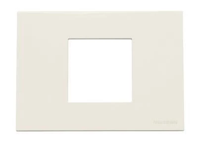  артикул 2CLA247200N1101 название Рамка итальянский стандарт 2 мод, цвет Белый, Zenit, ABB