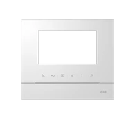  артикул 52313FC-W название ABB Рамка для абонентского устройства 4,3, белый, с с символом индукционной петли