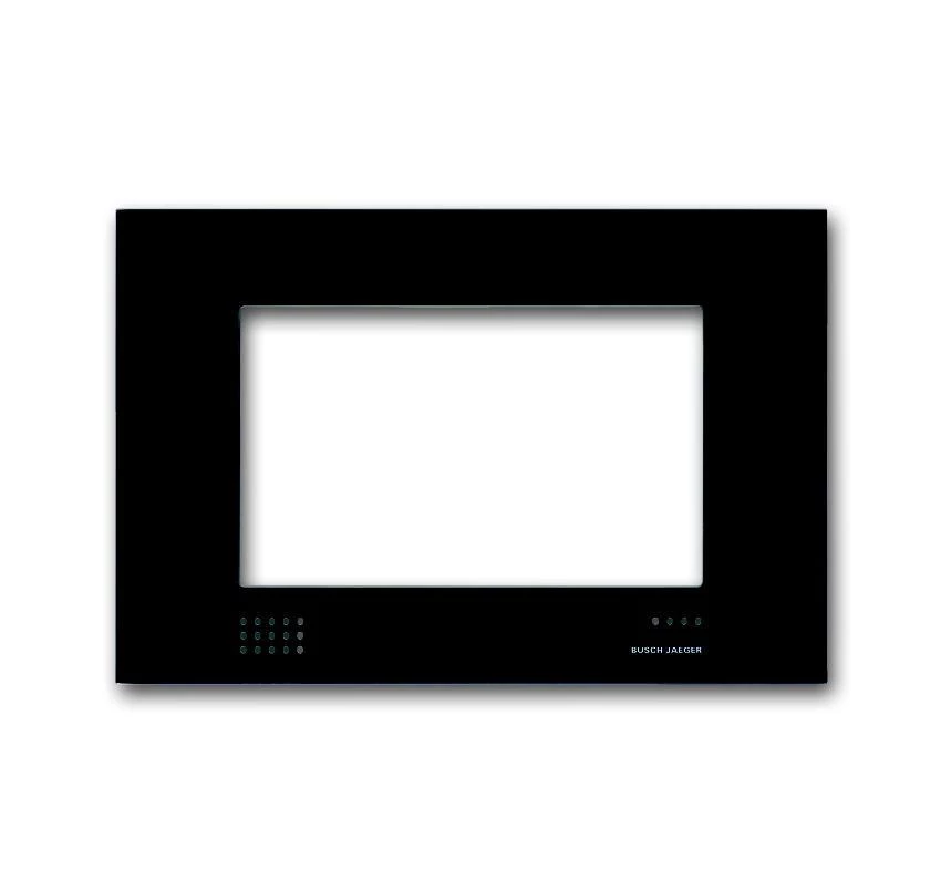  артикул 8136-0-0004 название ABB Рамка декоративная из черного стекла для Busch-Comfort Panel